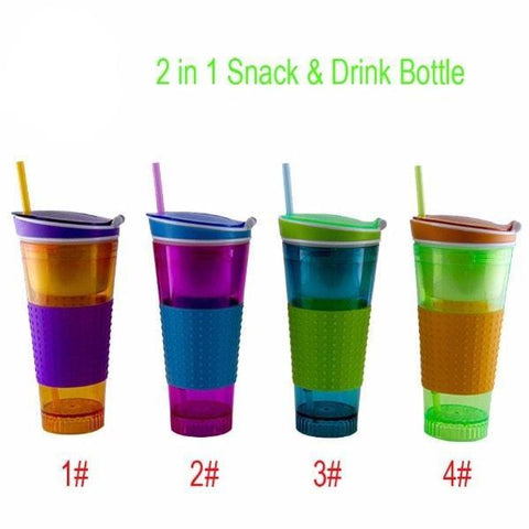 TWO LAYERS PORTABLE CUP